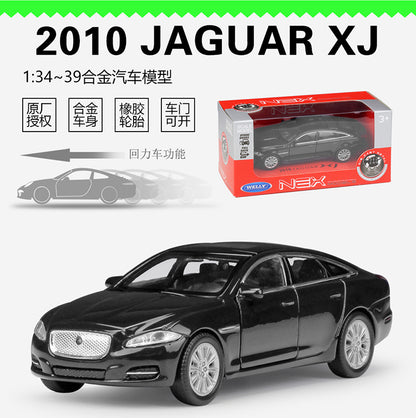 1/36 Scale 2010 Jaguar XJ Saloon Car Diecast Model Pull Back Toy