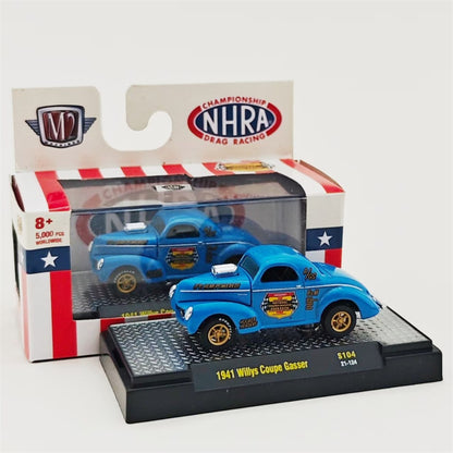 1/64 Scale 1941 Willys Coupe Gasser Diecast Model Car