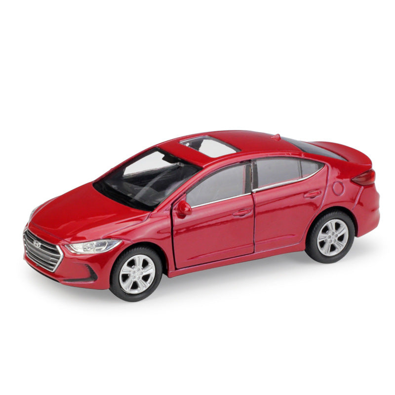 1/36 Scale Hyundai Elantra Diecast Model Car Pull Back Toy