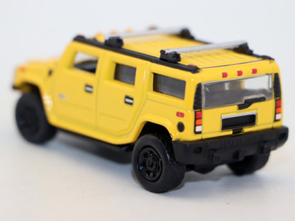 1/64 Scale Hummer H2 SUV Diecast Model Car