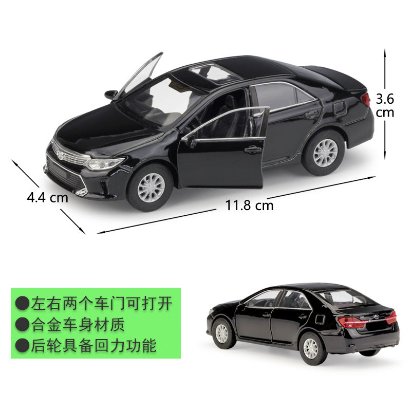1/36 Scale 2016 Toyota Camry Diecast Model Car Pull Back Toy