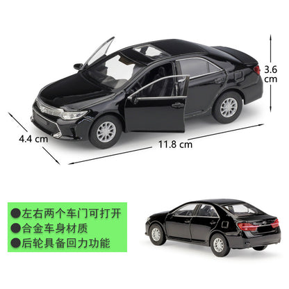 1/36 Scale 2016 Toyota Camry Diecast Model Car Pull Back Toy