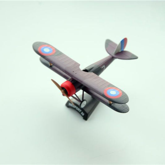 1/64 Scale Nieuport 28 C.1 WWI French Biplane Fighter Aircraft Diecast Model