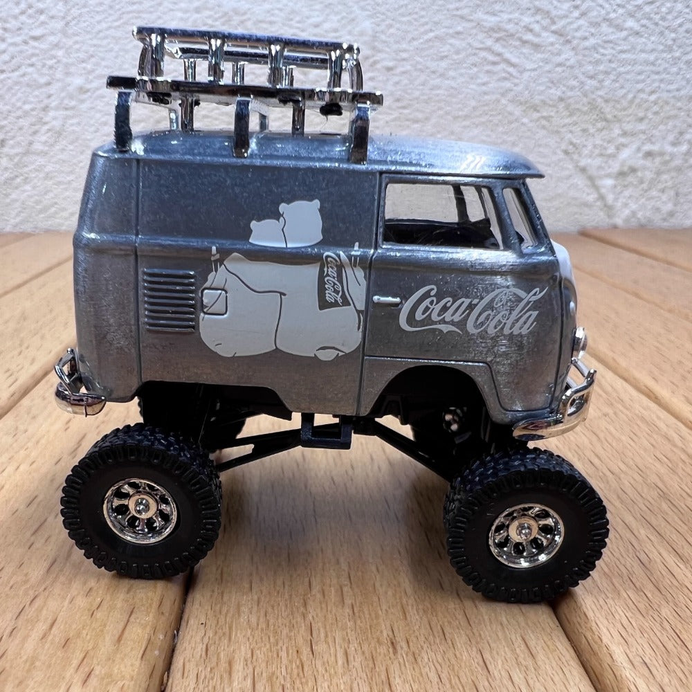 1/64 Scale Volkswagen T1 Off-Road Transporter Coca-Cola Diecast Model Car