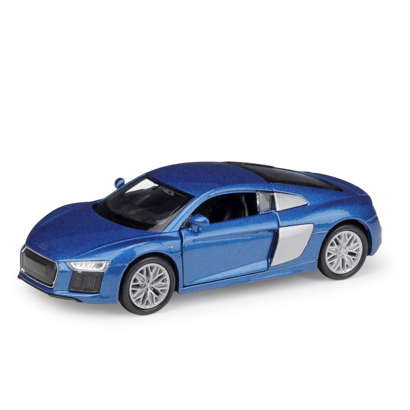1/36 Scale 2016 Audi R8 V10 Sports Car Diecast Model Pull Back Toy