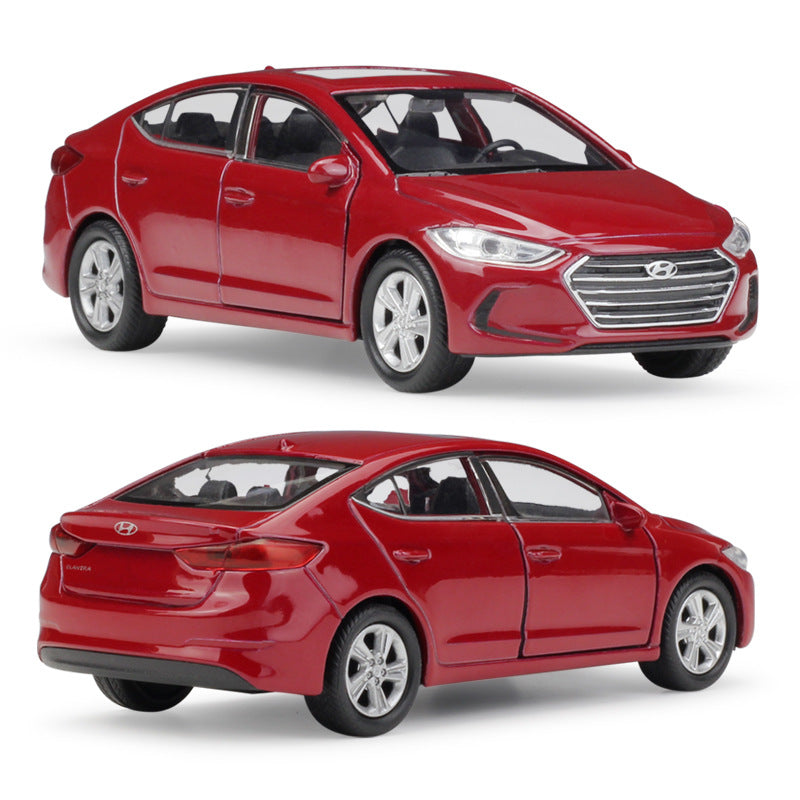 1/36 Scale Hyundai Elantra Diecast Model Car Pull Back Toy