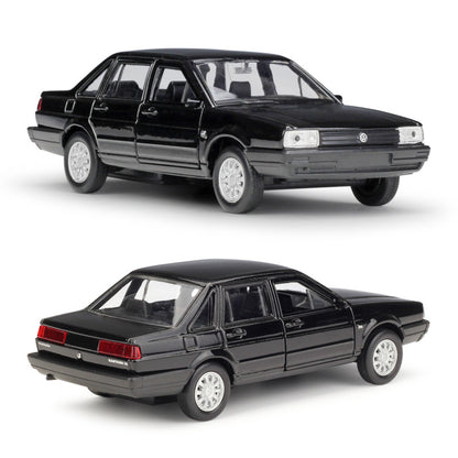 1/36 Scale Volkswagen Santana Diecast Model Car Pull Back Toy
