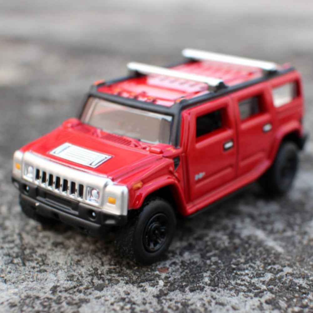 1/64 Scale Hummer H2 SUV Diecast Model Car