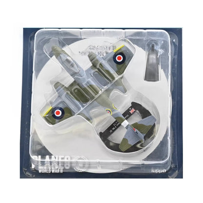 1/72 Scale 1945 Gloster Meteor WWII British Jet Fighter Diecast Model Aircraft