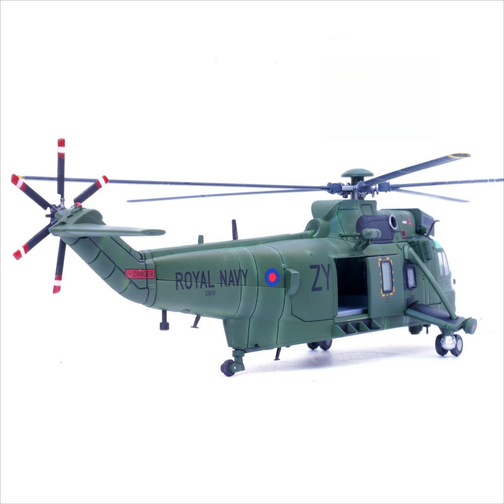 1/72 Scale Westland Sea King HC.4 Royal Navy ZA310 Helicopter Diecast Model Aircraft