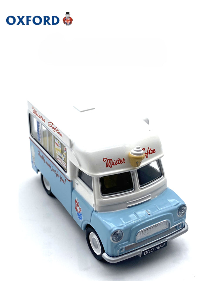 Oxford Diecast 1:148 N Scale Bedford CA Ice Cream Van "Mr. Softee" - Brand New