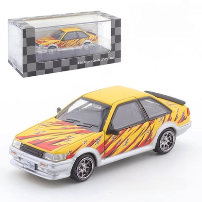 1/64 Scale 1983 Toyota Corolla Levin AE86 Diecast Model Car