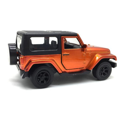 1/32 Scale Jeep Wrangler Off-Road SUV Diecast Model Car