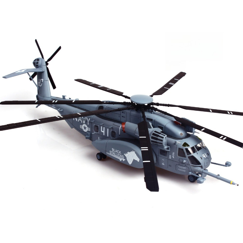 1/72 Scale Sikorsky MH-53E Sea Dragon Heavy Lift Helicopter US Navy HC-4 Black Stallions #41 Diecast Model