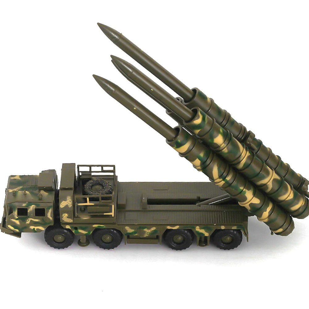1/72 Scale S-300 Russian Surface-To-Air Missile System Pre-built Plastic Collectible Model