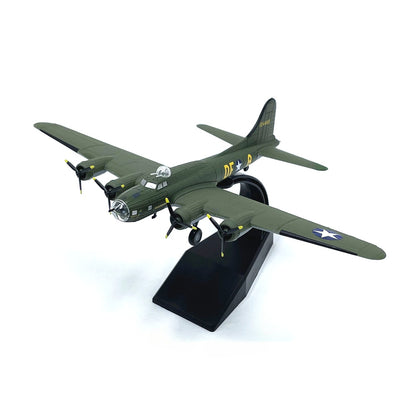 1/144 Scale Boeing B-17 Flying Fortress Memphis Belle American Heavy Bomber Aircraft Diecast Model