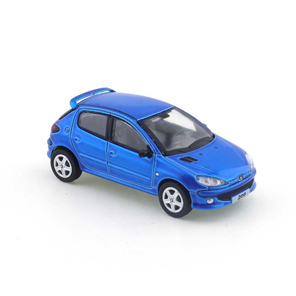 1/64 Scale Peugeot 206 5-door Hatchback Diecast Model Car