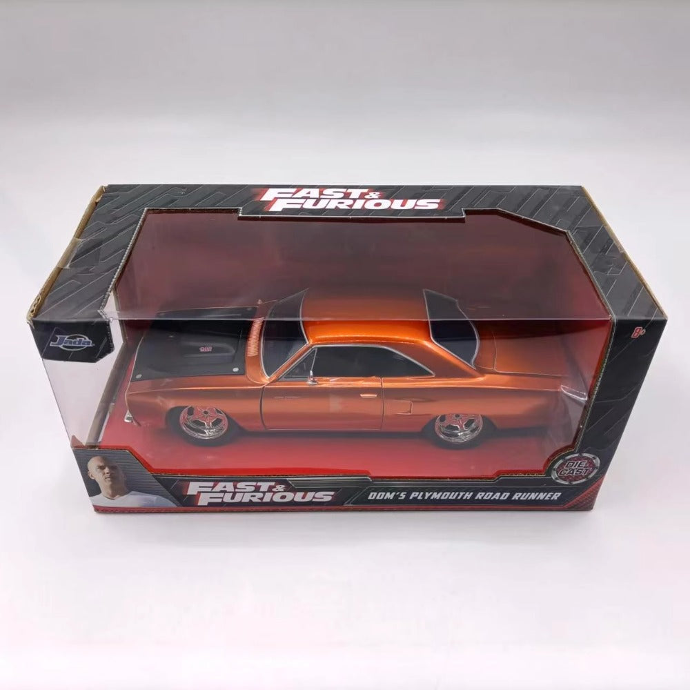 1/24 Scale Dom's Plymouth Road Runner Diecast Model Car