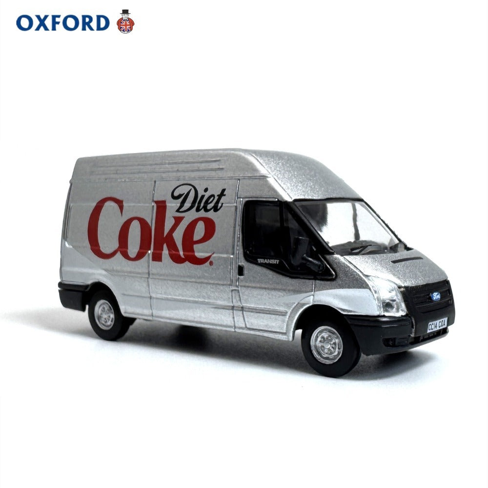 1/76 Scale 2006 Ford Transit LWB High Roof Diet Coke Diecast Model Car