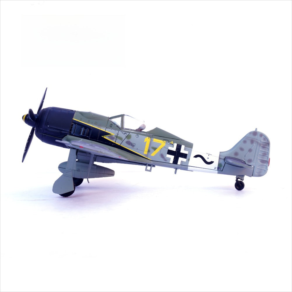 1/72 Scale Focke-Wulf Fw 190 A WWII German Fighter Aircraft 17# Barth Diecast Model