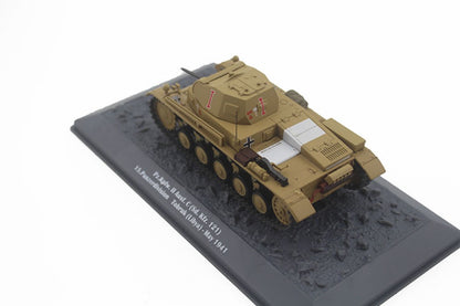 1/43 Scale Panzer II Pz.Kpfw. II Ausf. B Sd.Kfz. 121 WWII German Tank Diecast Model