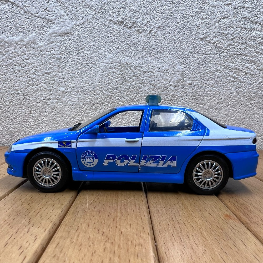 1/32 Scale Alfa Romeo 156 GTA Police Car Diecast Model