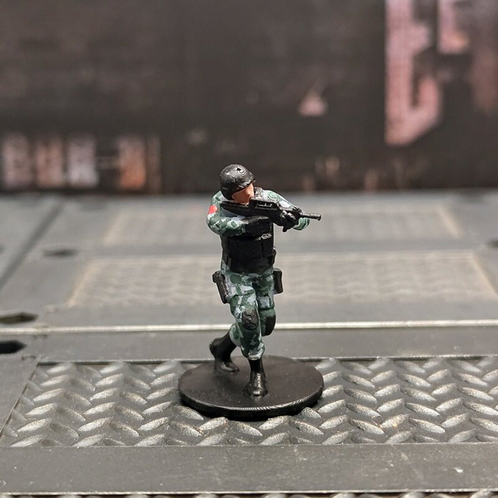 1/72 Scale Special Force Soldiers Painted Figures for Model Dioramas