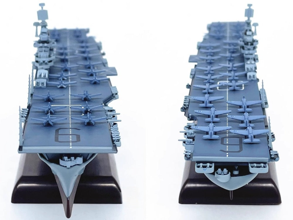 1/1000 Scale USS Essex CV-9 Aircraft Carrier WWII US Navy Diecast Model Ship
