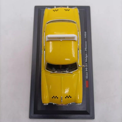 1/43 Scale 1956 GAZ M21 Volga Moscow Taxi Diecast Model Car