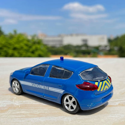 1/43 Scale Renault Megane Police Car Diecast Model
