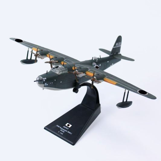 1/144 Scale 1943 Kawanishi H8K2 Emily Flying Boat WWII Japanese Navy Diecast Model Aircraft