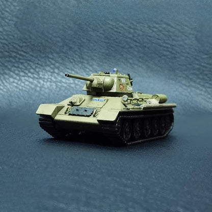 1/72 Scale T-34/76 WWII Soviet Medium Tank Pre-built Plastic Collectible Model