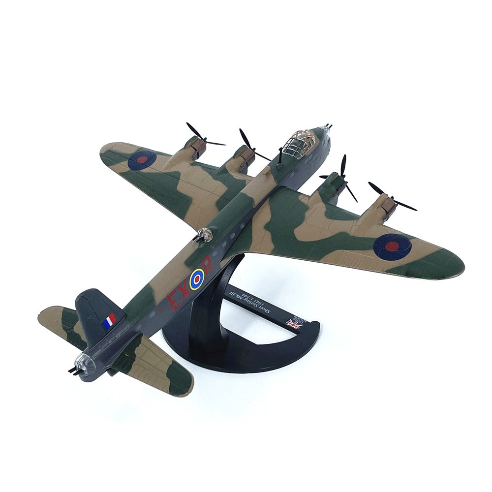 1/144 Scale 1943 Short Stirling Mk.III WWII British Heavy Bomber Diecast Model Aircraft