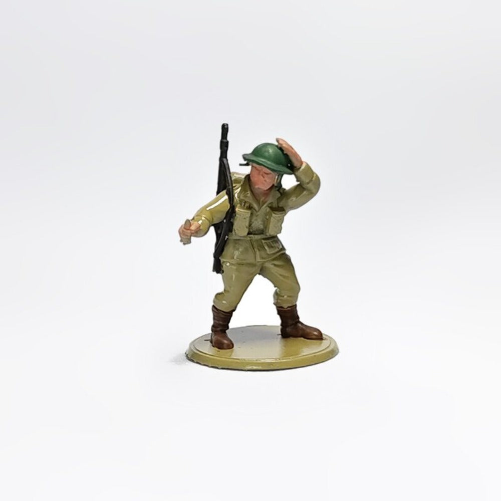1/72 Scale WWII Polish Soldiers Painted Figures for Model Dioramas
