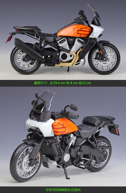1/12 Scale 2021 Harley-Davidson Pan America 1250 Diecast Model Motorcycle