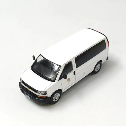 1/64 Scale Chevrolet Express 3500 LAPD Van Diecast Model Car
