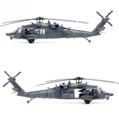 1/72 Scale Sikorsky MH-60L Black Hawk Military Utility Helicopter US Army Super 68 Razor's Edge Diecast Model