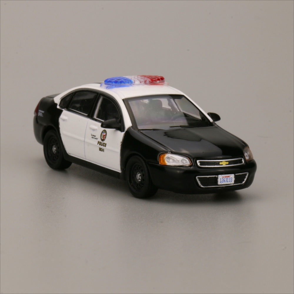 1/64 Scale Chevrolet Impala LAPD Police Car Diecast Model