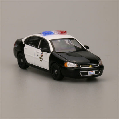 1/64 Scale Chevrolet Impala LAPD Police Car Diecast Model