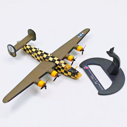 1/144 Scale 1944 Consolidated B-24D Liberator WWII American Heavy Bomber Diecast Aircraft Model
