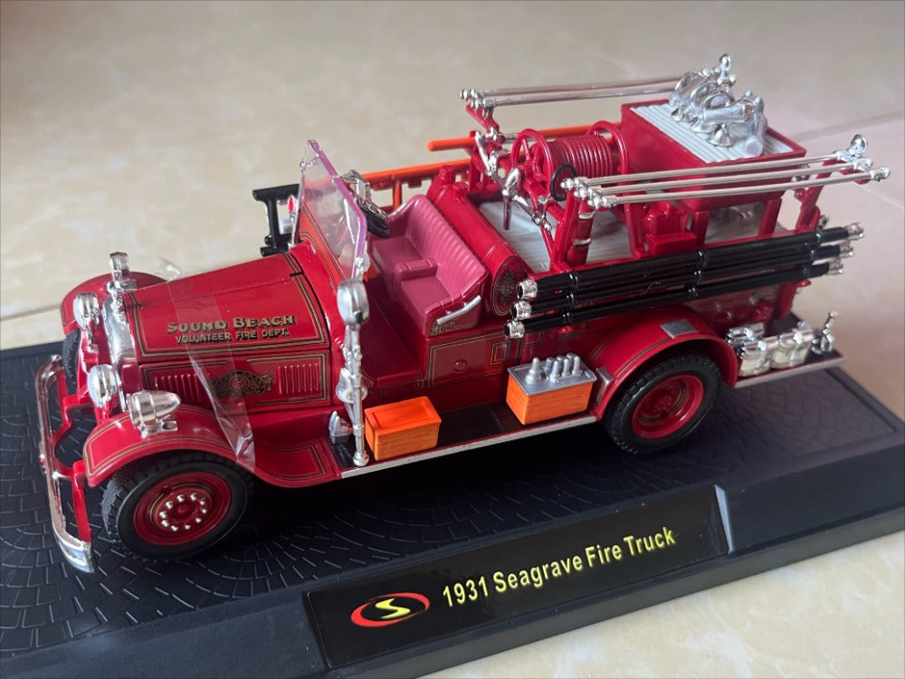 1/32 Scale American LaFrance/Ford Model T/Studebaker/Seagrave/Packard/GMC Vintage Fire Engine Truck Diecast Model