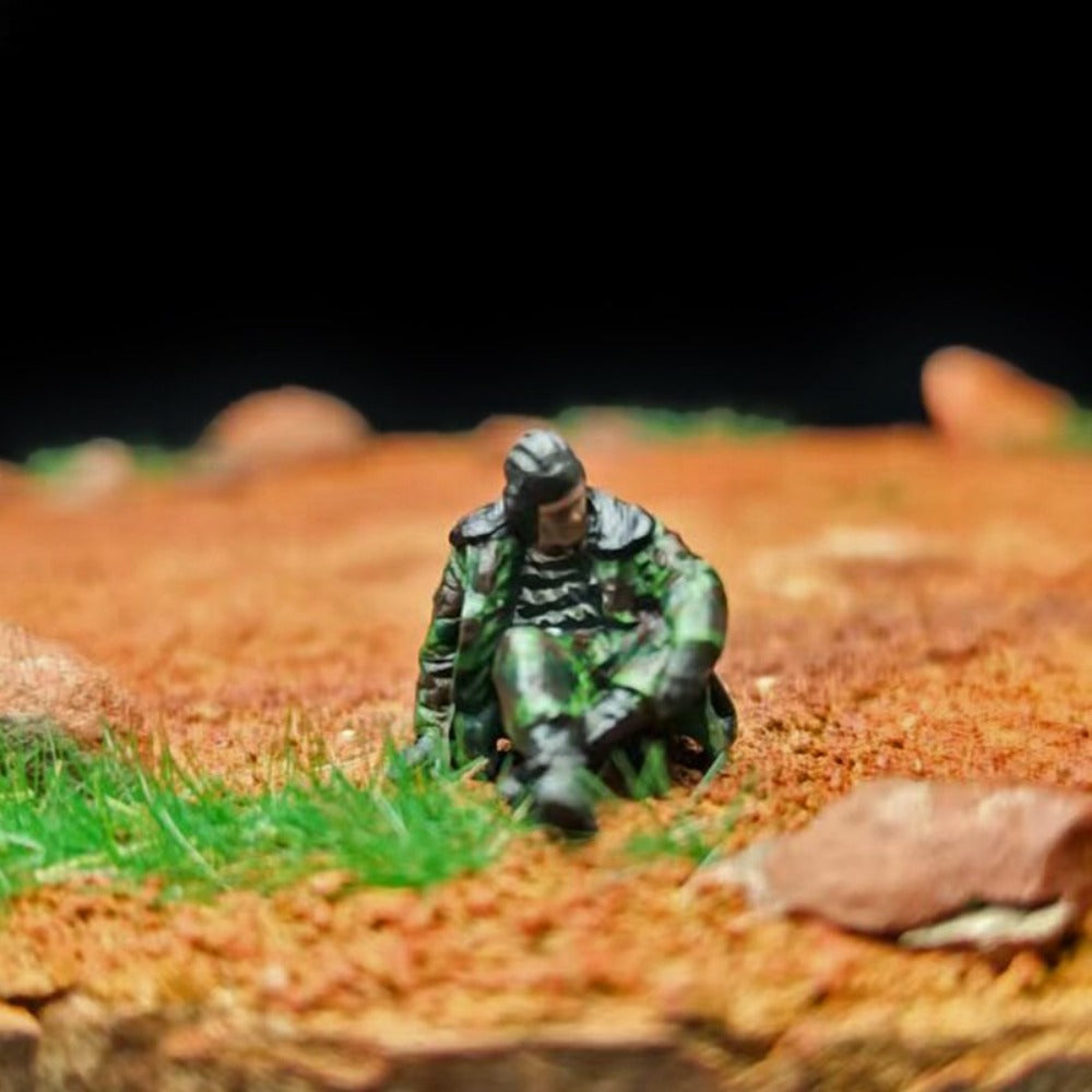 1/72 Scale Air Force Soldiers Painted Figures for Model Dioramas