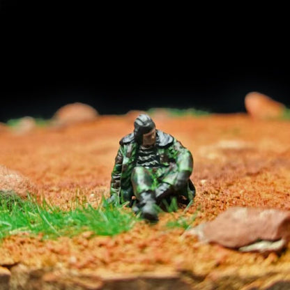 1/72 Scale Air Force Soldiers Painted Figures for Model Dioramas