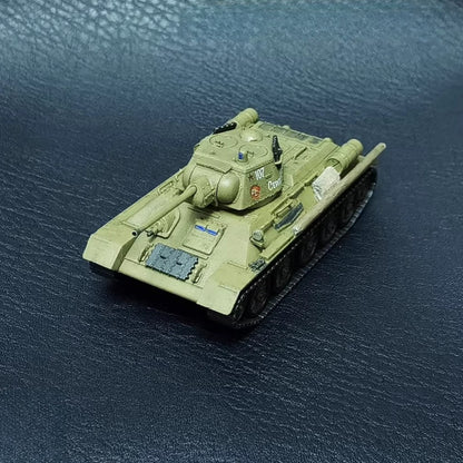 1/72 Scale T-34/76 WWII Soviet Medium Tank Pre-built Plastic Collectible Model