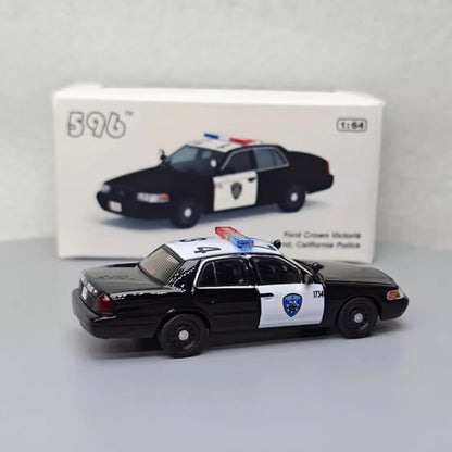 1/64 Scale Ford Crown Victoria Oakland CA Police Car Diecast Model