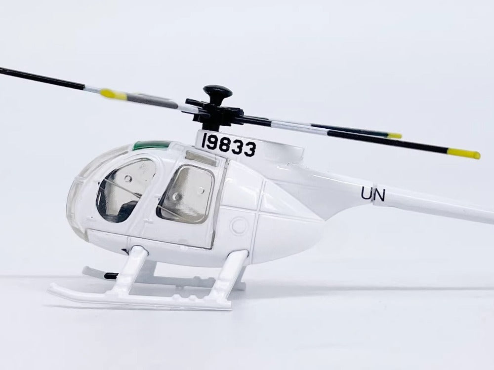 1/100 Scale MH-6 Little Bird Light Helicopter Diecast Model