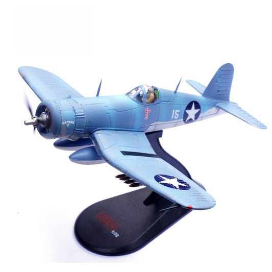 1/72 Scale Vought F4U-1A Corsair WWII US Fighter VMF-213 #15 Diecast Model Aircraft