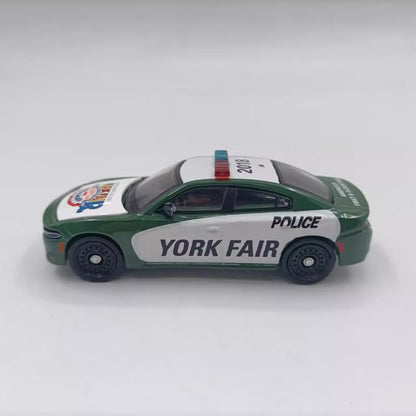1/64 Scale 2018 York Fair Dodge Charger Police Car Diecast Model
