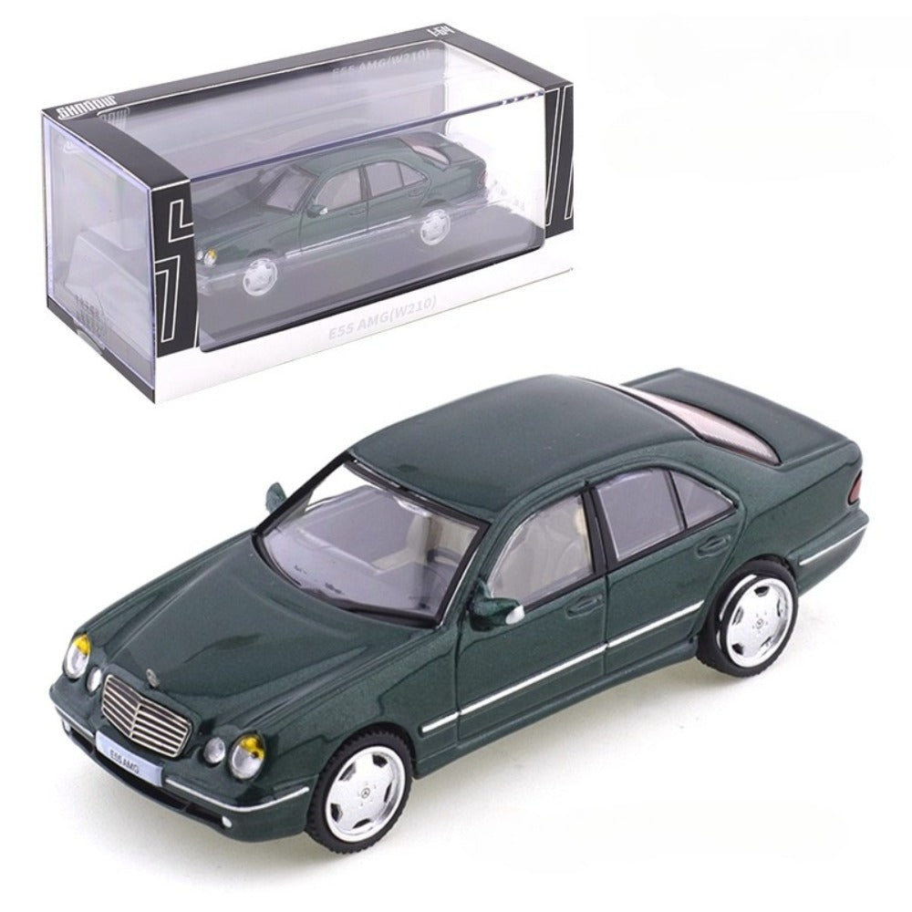 1/64 Scale Mercedes-Benz W210 E 55 AMG Saloon Diecast Model Car