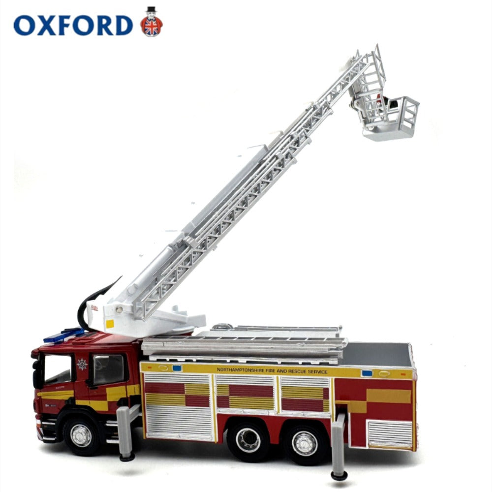 1/76 Scale Scania ARP Aerial Rescue Pump Northamptonshire Fire Rescue Diecast Model